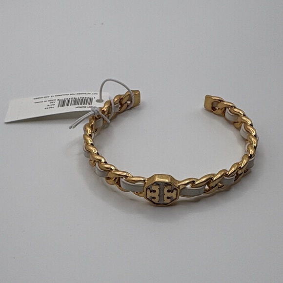 Tory Burch Gold and White Bracelet - Picture 6 of 7